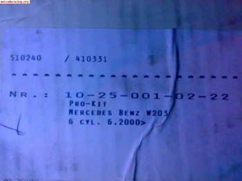 Muelles y separadores mercedes