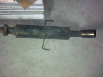 Silencioso trasero de grupo n de 205 gti