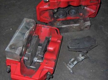 Pinzas porsche techart