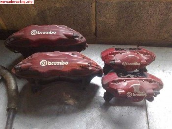 Pinzas brembo 4 pistones evo 8 