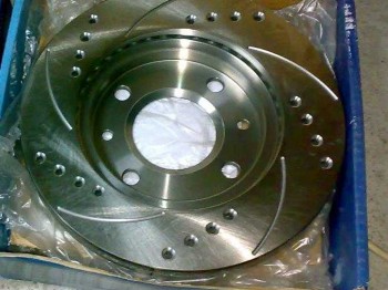 Vendo discos rallados y perforados 247mm saxo 4x108