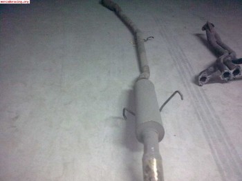 Silencioso trasero de peugeot 205