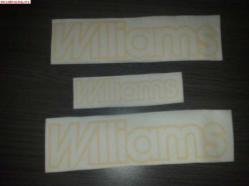 Pegatinas clio williams 4o euros