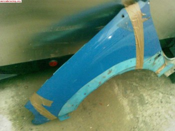 Aletas delanteras fase ii