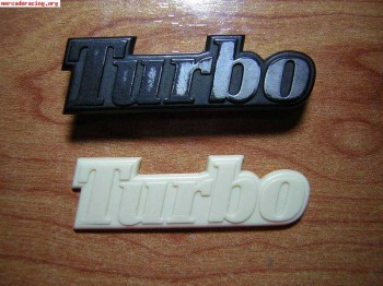 Anagramas renault 5 gt turbo en resina