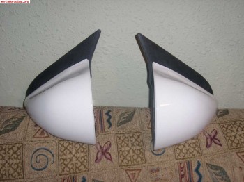 Vendo espejos tipo m2 en blanco con soportes y todo para 106