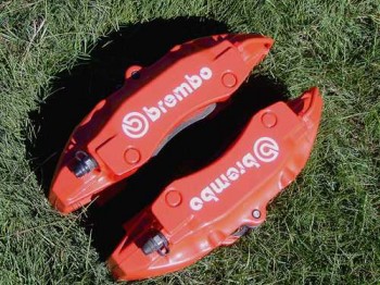 Pinzas de freno brembo porsche 996 de 4 pistones