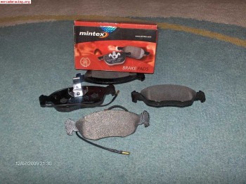 Vendo pastillas delanteras mintex peugeot-citroen
