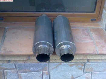 Vendo dos tubos escape inox
