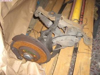 Vendo eje trasero de saxo vts