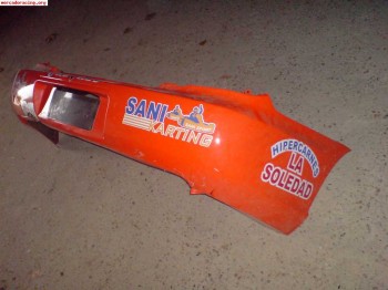 Vendo paragolpe trasero de subaru sti.