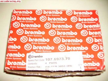 Vendo pastillas brembo&galfer cupra r