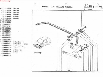 Barra estabilizadora clio  gr a y clio maxi