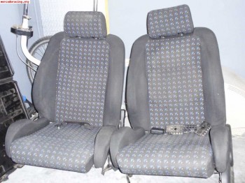 Interior y asientos clio 16v