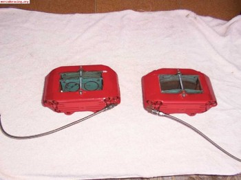 Pinzas wilwood 4 pistones.