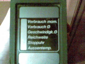 Ordenador de abordo opel