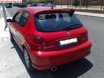 Defensa trasera 206 gt 160€