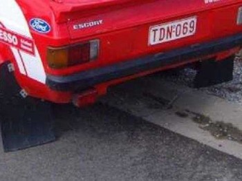 Fladillas de goma negra