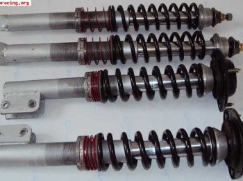Amortiguadores tecnoshock mitsubishi evo iv, v e vi