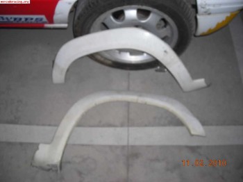 Aletines traseros peugeot 205 rallye