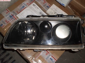 Faros delanteros crx fondo negro