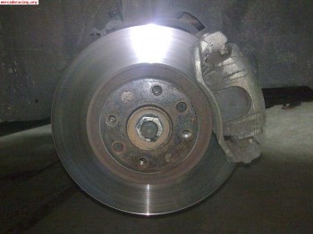 Pinzas y discos de freno 283mm grupo psa