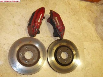 Pinzas, discos y pastillas de evo vii -brembo-