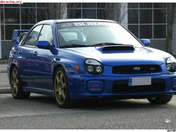 Cubre carter duraluminio subaru impreza sti