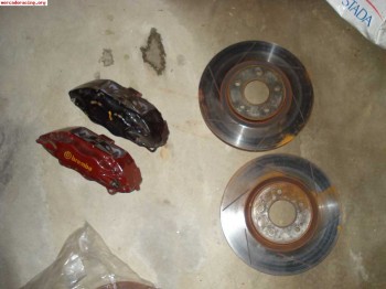 Frenos brembo delanteros y discos evo 8