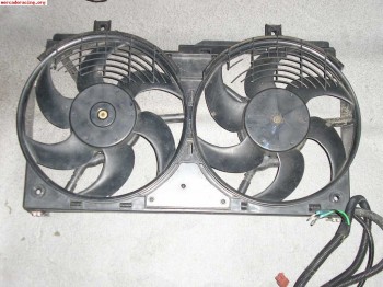 Radiador y  electroventiladores saxo,106,ax,ect..