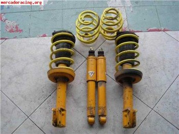 Suspension koni y apex opel corsa a, corsa b y opel tigra