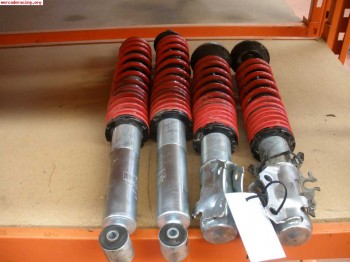  4 amortiguadores a estrenar marca raceland roscados para go