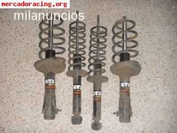Kit suspension gtz racing amotiguadores   muelles -4cm para 