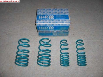 Bilstein sprint, muelles eibach y hr y demás.