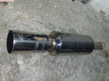 Vendo tubo de escape xcese de acero inoxidable universal