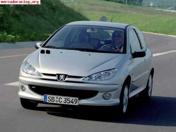 Peugeto 206  frente completo