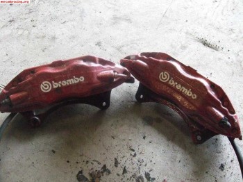 Brembo evo vi 4 pistones.