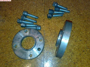 Cambio separadores de 2cm por 1,6cm!