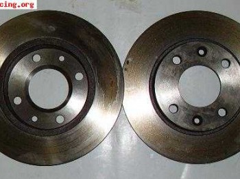 Se venden 4 discos nuevos ideal para montar en coche de carr