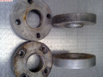 Vendo separadores 25 mm 4 x 100