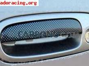 Vinilo efecto fibra de carbono