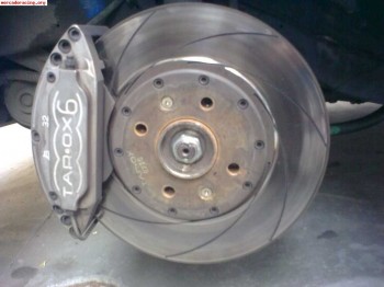 Pinzas de 6 pistones y discos