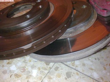 Vendo juego pastillas freno, discos y pinzas peugeot 50€