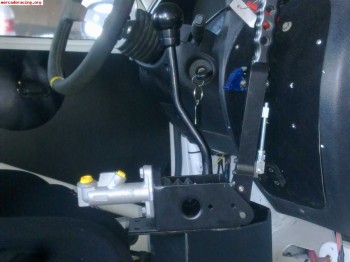 Torre del cambio elevada para saxo o 106 y freno mano hidrau