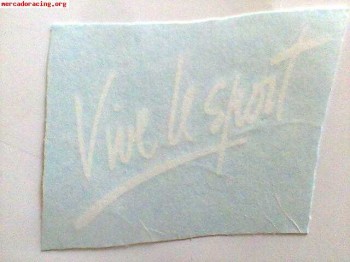 Pegatinas vive le sport renault