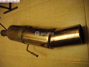 Escape don silencioso homologado urge!! solo 150€€