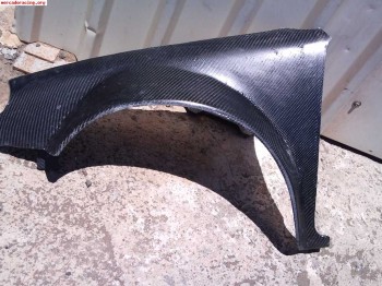 Aletas de saxo kit car en fibra de carbono