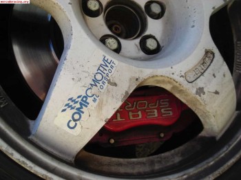 Frenos ap racing seat sport de 4 pistones y discos  315 650 