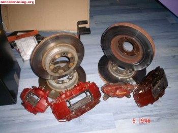 Pinzas del. y tras. brembo