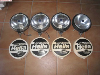 Vendo 4 faros hella 2000